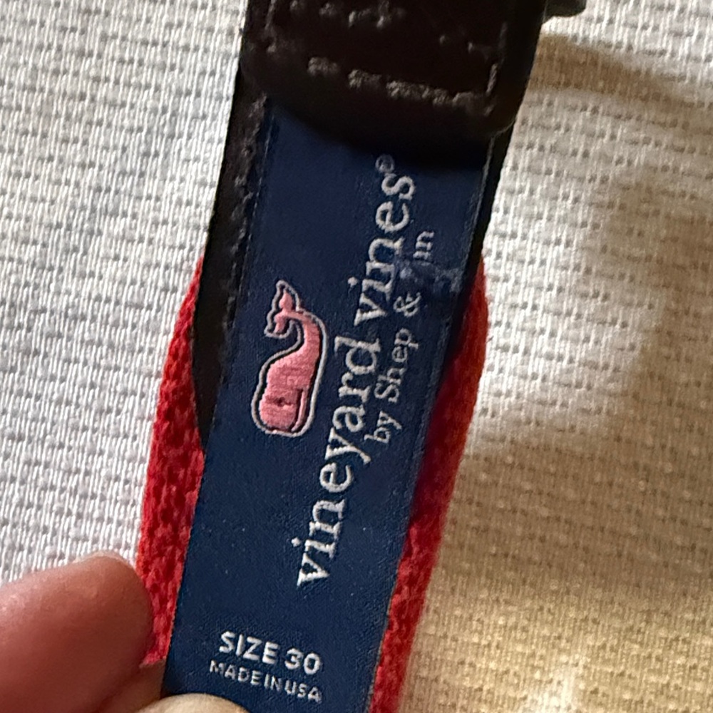 Vineyard vines kids holiday belt - Picture 6 of 6